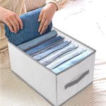 7 Compartments Foldable Drawer Organizer with Handles