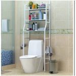 3 Tier Space-saving Bathroom Over Toilet Rack Storage Shelf Organizer