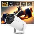 HY300 Smart Projector Android 11 1GB 8GB Home beamer Support 4K Decoding for home theater Video Proyector 720P Wifi 6 BT 5.0