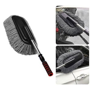 Waterproof Leather Microfiber Exterior / Interior Car Duster