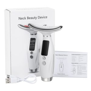 Neck Face Beauty Device, Multifunctional Portable Facial Massager,
